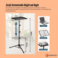 Laptop Stand Tripod - Adjustable Height Projector Holder With Phone Mount