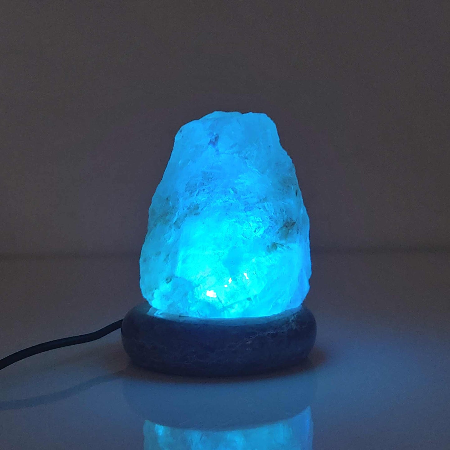 USB Colour Changing Salt Himalayan Lamp - Natural Shape Pink Rock LED Light