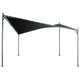 Wallaroo 3x3m Butterfly Steel Gazebo - Charcoal