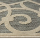 Alpha Outdoor Rug - Grey - 200x290