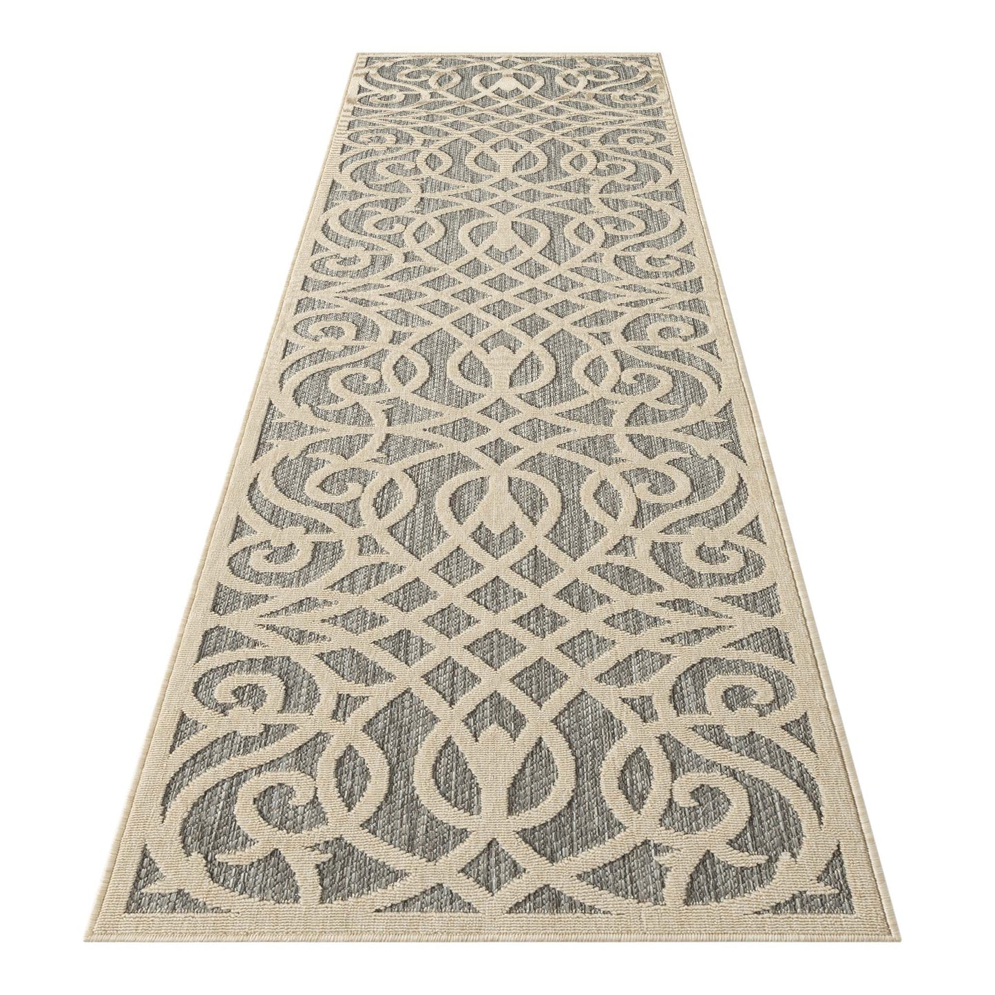 Alpha Outdoor Rug - Grey - 200x290