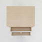 Bedside Table Side Storage Cabinet Nightstand Bedroom 2 Drawer ANYA OAK