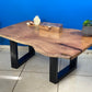 Coffee side table Silky Oak handmade in Australia