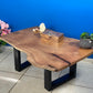 Coffee side table Silky Oak handmade in Australia