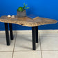 Coffee side table Silky Oak handmade