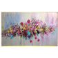 Blossom Field Framed Canvas Wall Art - 120cm x 200cm