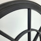 Window Style Mirror - Black Arch 70 CM x 130 CM