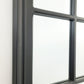 Window Style Mirror - Black Arch 70 CM x 130 CM