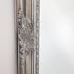 French Provincial Ornate Mirror - ANTIQUE SILVER- X Large 100cm x 190cm