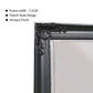 French Provincial Ornate Mirror - BLACK - X Large 100cm x 190cm