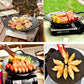 Cast Iron 36cm Korean Japanese BBQ Barbecue Grill Pan Plate Round Griddle Plate Indoor outdoor