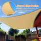 3m x 5m Rectangle Sun Shade Sails for Patios Sun UV Outdoor Canopy Backyard Sunshades