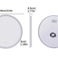 Interior Ave - LED Round Frameless Salon /  Bathroom Wall Mirror - 60cm