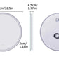 Interior Ave - LED Round Frameless Salon / Bathroom Wall Mirror - 80m