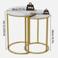 Interior Ave - Deva Gold Nested Side Table Set