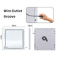 Interior Ave - LED Square Frameless Salon / Bathroom Wall Mirror - 80 x 80cm