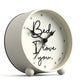 Newgate Jones Bed I Love You Alarm Clock Linen White