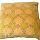 Duffy Mustard and Grey Cushion Cover