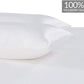 Gioia Casa Luxury Pillowcase 2 Pack - 100% Pure Mulberry Silk on Both Sides - White