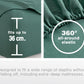 Bamboo Microfibre Sheet Set - Green - Single