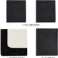 CleverPolly Vintage Washed Microfibre Sheet Set with 1 Pillowcase - Black - Single