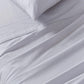 Gioia Casa Vintage Washed 100% Cotton Sheet Set with 2 Pillowcases - Silver - Double