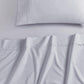 Gioia Casa Vintage Washed 100% Cotton Sheet Set with 2 Pillowcases - Silver - Double