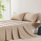 Bamboo Microfibre Sheet Set - Linen - Double