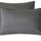 CleverPolly Vintage Washed Microfibre Sheet Set with 2 Pillowcases - Grey - Double