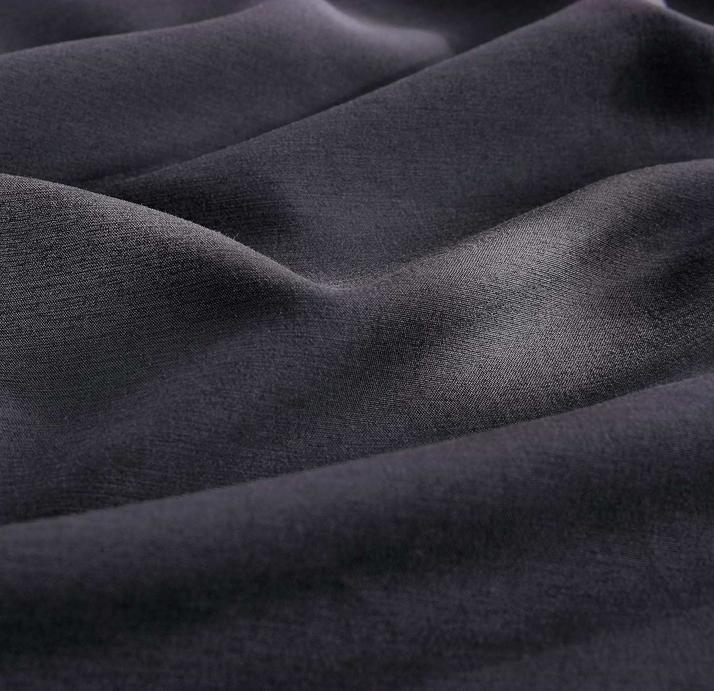 Bamboo Microfibre Quilt Cover Set - Charcoal - Queen