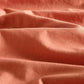 CleverPolly Vintage Washed Microfibre Sheet Set with 2 Pillowcases - Terracotta - Queen