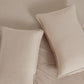 Bamboo Microfibre Quilt Cover Set - Linen - King