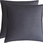 Bamboo Microfibre European Pillowcase x2 (one pair) - Charcoal