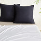 Bamboo Microfibre European Pillowcase x2 (one pair) - Charcoal