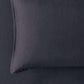 Bamboo Microfibre European Pillowcase x2 (one pair) - Charcoal