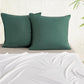 Bamboo Microfibre European Pillowcase x2 (one pair) - Green