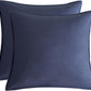 Bamboo Microfibre European Pillowcase x2 (one pair) - Navy