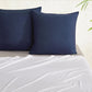 Bamboo Microfibre European Pillowcase x2 (one pair) - Navy