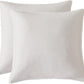 Bamboo Microfibre European Pillowcase x2 (one pair) - White