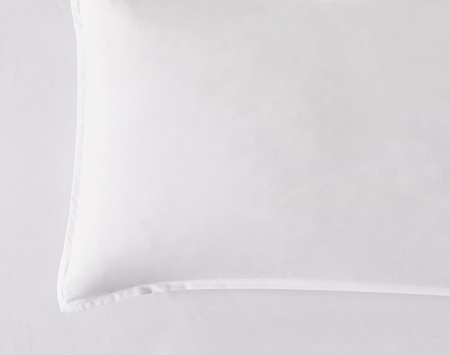 Bamboo Microfibre European Pillowcase x2 (one pair) - White