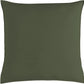 Gioia Casa Vintage Washed 100% Cotton European Pillowcase - Luxurious European Pillow Cover - Khaki Green