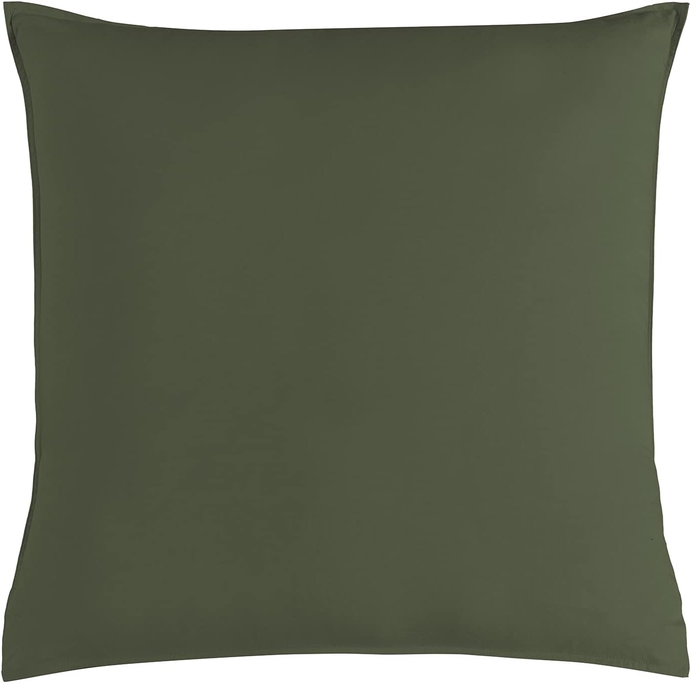 Gioia Casa Vintage Washed 100% Cotton European Pillowcase - Luxurious European Pillow Cover - Khaki Green