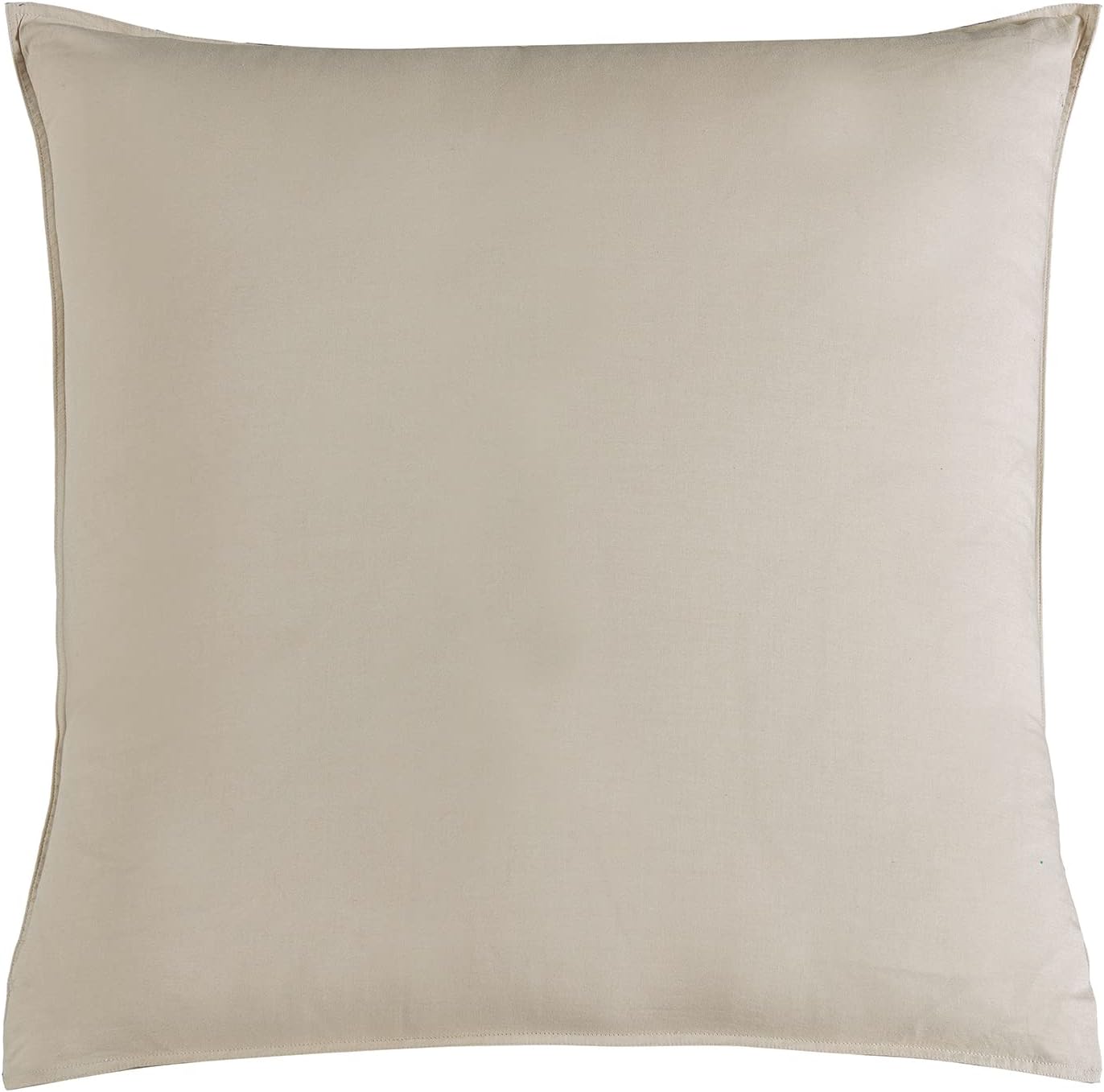 Gioia Casa Vintage Washed 100% Cotton European Pillowcase - Luxurious European Pillow Cover - Natural - 1 Pc