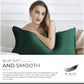 Gioia Casa Luxury Pillowcase - 100% Pure Mulberry Silk on Both Sides - Emerald Green