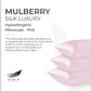 Gioia Casa Luxury Pillowcase - 100% Pure Mulberry Silk on Both Sides - Pink