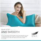 Gioia Casa Luxury Pillowcase - 100% Pure Mulberry Silk on Both Sides - Teal