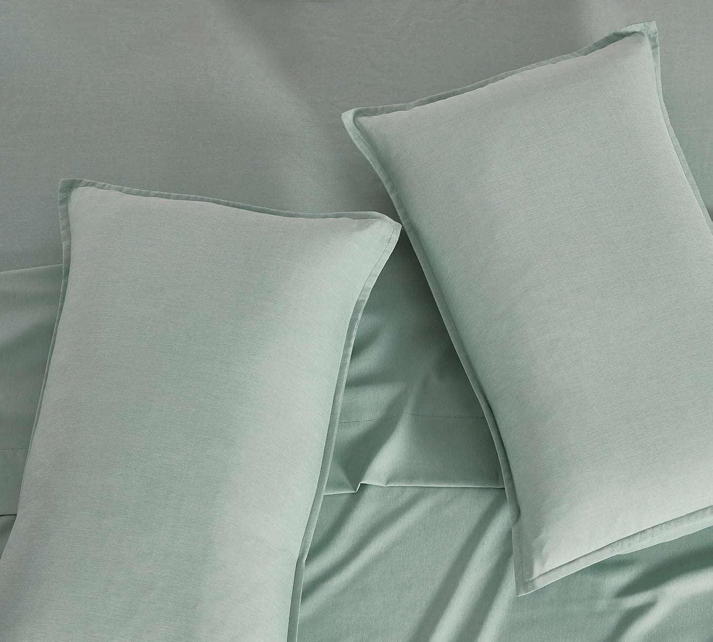 Bamboo Microfibre Quilt Cover Set - Sage Green - Super King