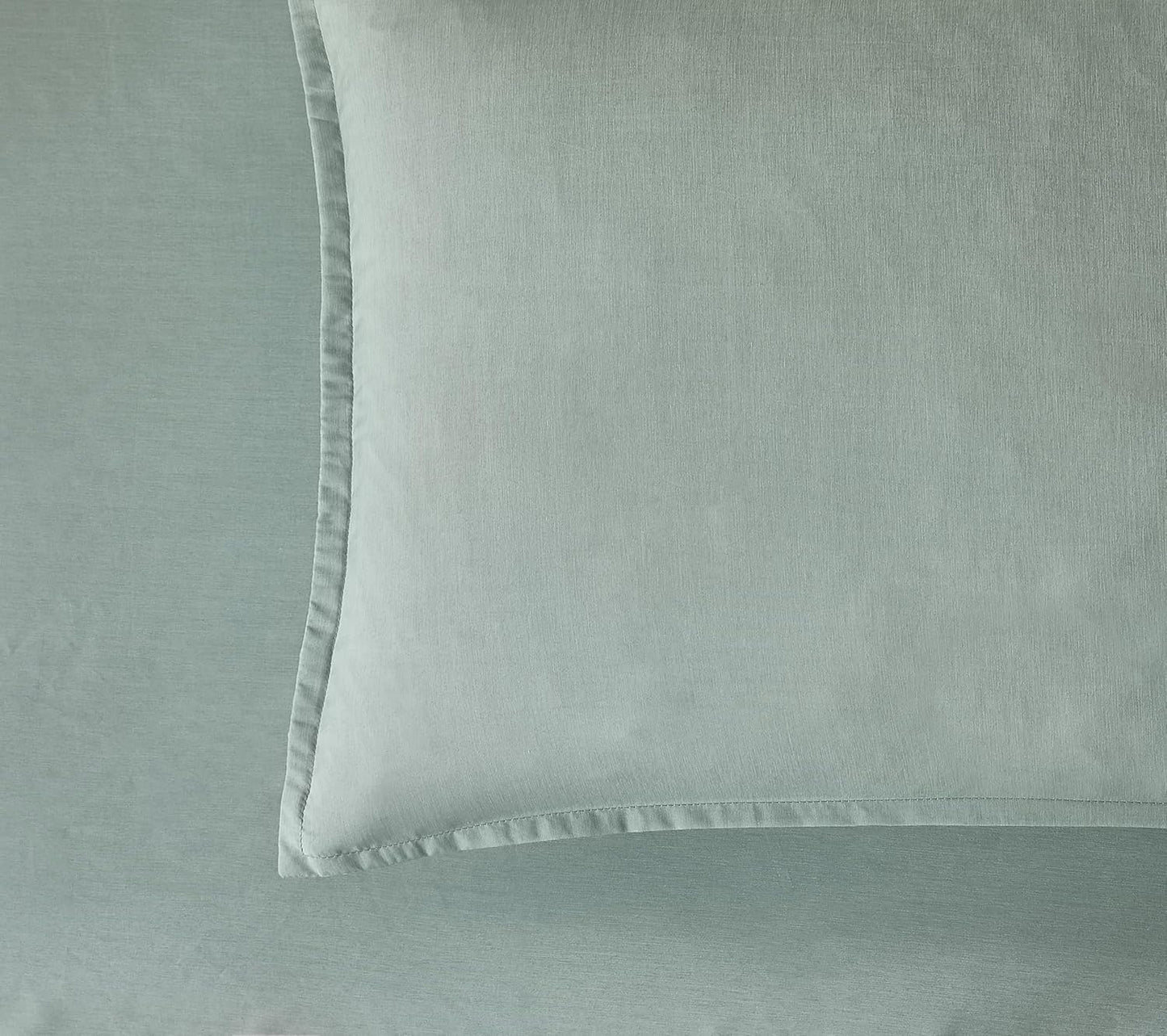 Bamboo Microfibre Standard Pillowcase x2 (one pair) - Sage Green