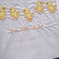 Five Little Ducks Embroidered Polyester Cotton Cot Size Sheet Set