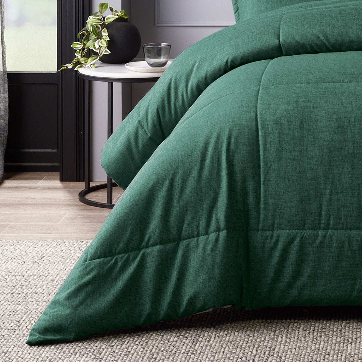 Bianca Maynard Green 6 Pcs Comforter Set Queen/King